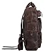 Full Grain Cowhide Leather Multi Pockets 16 Inch Laptop Backpack Travel Bag with YKK Zippers