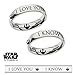 Star Wars I Love You, I Know Ring Special Edition Premium Gift Couple Han Leia