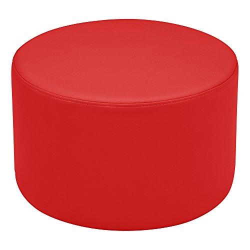 Sprogs 12" H Structured Cylinder Stool - Flexible Modular Collaborative Soft Se…