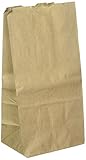 Brown Paper Lunch Bag (40 Bags) XL Heavy Lunch Bags, 60% Larger Than Standard Bags