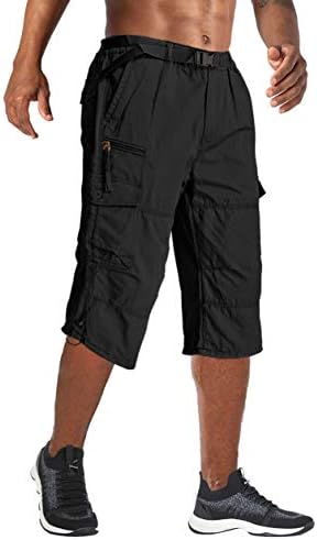 Mens below the knee cargo shorts Outlet