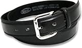 Ossi Men's Double Stitched Edging # 5026 Leather Belt