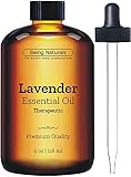 Therapeutic Lavender Essential Oil - Huge 4 OZ - Premium Lavender Oil with Glass Dropper