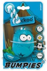 COOCKOO Mint Flavour Bumpies with Rope Dog Toy, 9 kg