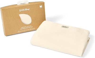 The Little Green Sheep SnuzPod⁴ Waterproof Organic Mattress Protector 40 x 75.5