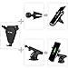 Wireless Smartphone Car Charger Mount - Dash, Air Vent, and Windshield Phone Holder For iPhone X, 8/8 Plus, Samsung Galaxy S8, S7 Edge, S6, Note 8 5 and other Qi Enabled Devices