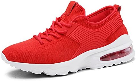 Wodun Men's Lightweight Fashion Sneakers Breathable Athletic Sport Shoes Air Cushion Running Shoes-red44