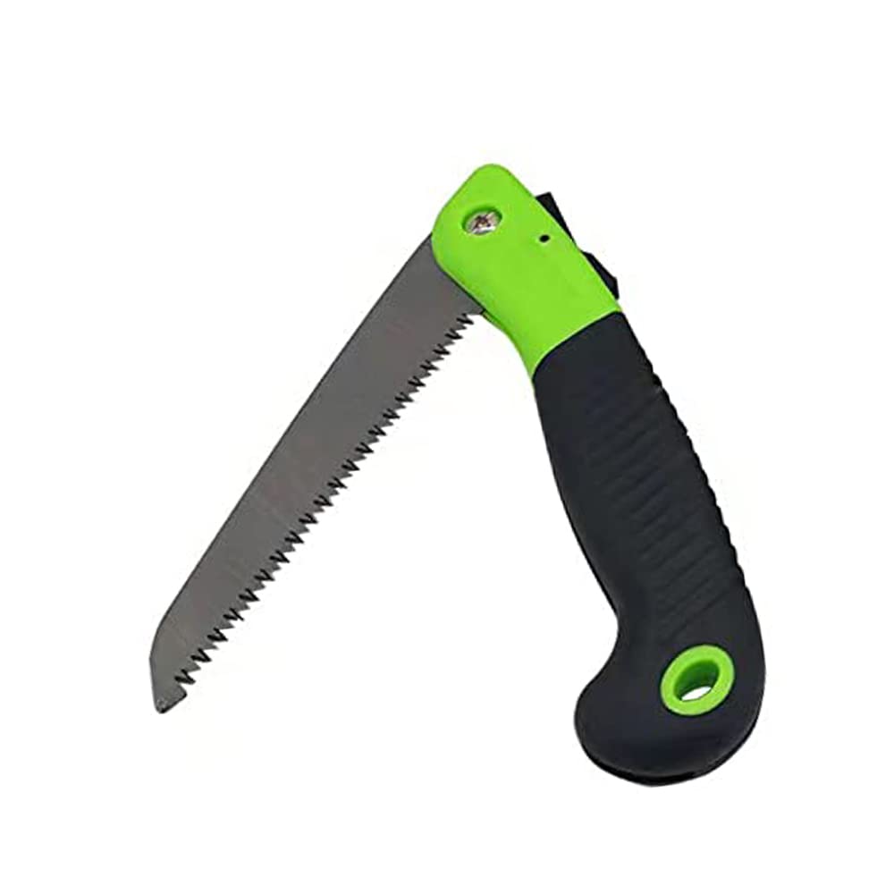 woojfcang Sharp Teeth Folding Hand Saw - Mini Saw Best for Camping, Gardening, Hunting, Trimming