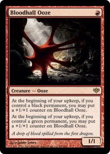 Magic: the Gathering - Bloodhall Ooze - Conflux