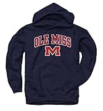 Ole Miss Rebels Arch with Logo Hooded Sweatshirt