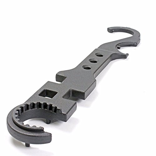 MASUNN AR15/M4 Multi Purpose Combo Wrench Tool Wrench Barrel Nut Stock Tool 31cm Length -#01 Wrench