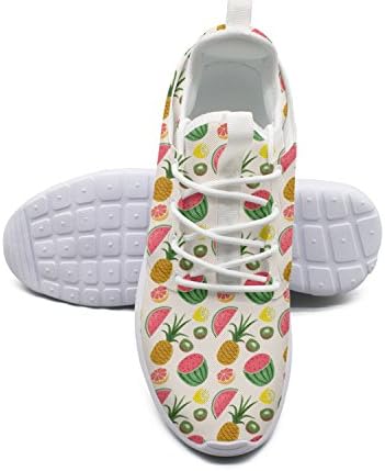 Watermelon Pineapple Lemon Kiwifruit Womens Printing Fashion Running Shoes Novelty Mini