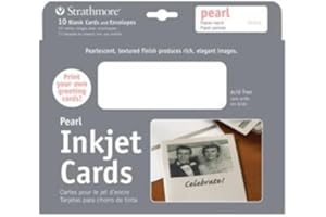 Strathmore STR-59-613 Pearl Digital Photo Card, 5 by 7"