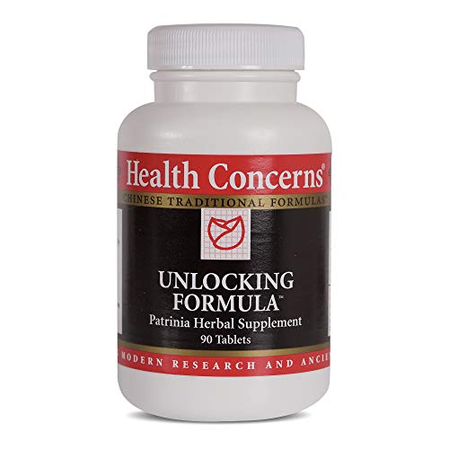 Health Concerns - Unlocking Formula - Patrinia Herbal Supplement - Damp Heat - 90 Tablets