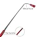 goldblue Multipurpose Illuminated & Magnetic Pickup/Electric Torch - Metal Flexible Conduit LED Flashlight, Powered by 4 LR44 Button Cells (Red)