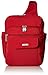 Baggallini Messenger Travel Bag, Apple, One Size