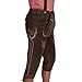 Gaudi-Leathers Men's Traditional Pants Long 46 Brown
