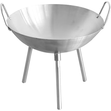 King Kooker Wok Cooking 1-Burner Propane 20-lb. tank Manual Iron Outdoor Burner 24WC at