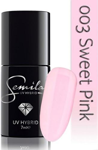 SEMILAC Sweet Pink 003 UV LED Gel Hybrid by Semilac Paris