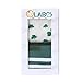 OLABB 2 Pairs St Patricks Day Socks for Kids, Baby Socks Toddler Knee High Hosiery Shamrock/Clover Green&White Striped