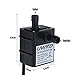 UWND Submersible Water Pump for Fountain Aquarium