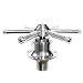 YBB Portable Pitcher Rinser Table Bar Glass Rinser 304 Stainless steel for Household/Bar/laboratory (Counter Top)- 4.4"2.9"