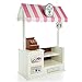 The Queen's Treasures Wooden Concession Shoppe & Changeable Signs for 18 
