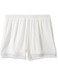 Mi Michelle Big bordado de las niñas pantalones cortos con cintura elástica