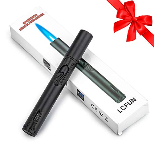 Torch Lighter, Refillable Butane Lighter Windproof Pen Lighters