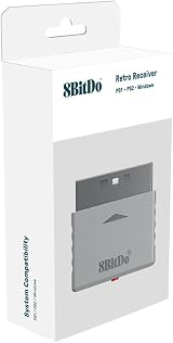 8Bitdo Retro Receiver for PS1 PS2 Windows Xbox One Series PS4 PS5 Switch Pro view 5