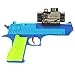 Foam Dart Gun Toy Hand Gun Blaster MK3 - (2 Pack) Dual Pistol, Shoot Water Ball Spring Powered, Suction Darts, Clear Eco-Friendly Shooting Battle, USA Warranty & Support