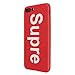 iPhone 7 Plus Case,AICase Ultra Thin Lightweight Supre Fashion Full Body Coverage Protection Soft PC [Dual Layer][Slim Fit] Case with Tempered Glass Screen Protector for Apple iPhone 7 Plus (Red)