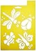 Delta Creative Stencil Mania Stencil, 7 by 10-Inch, 970160710 Bugged