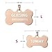iMucci Colorful Dog Bone Personalized Customise ID Tag Cat Name & Phone Number Engraved Hangtag Card