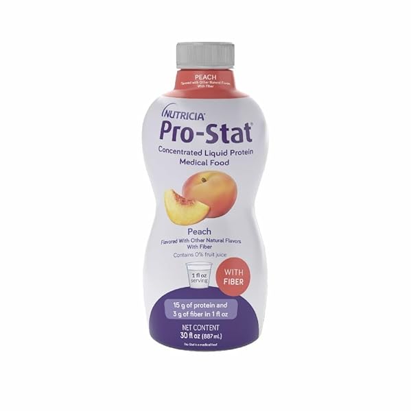 PRO-STAT CONCENTRATED LIQUID PROTEIN MEDICAL FOOD – PEACH...