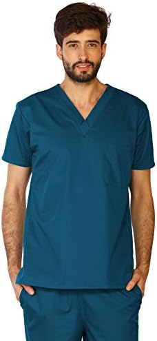 LifeThreads Classic Men's Scrub Top - Antimicrobial - Fluid Resistant