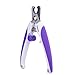 Joymoze Professional Pet Nail Clippers and Trimmer for Dog with Non-Slip Handles and Lock Purple Big
