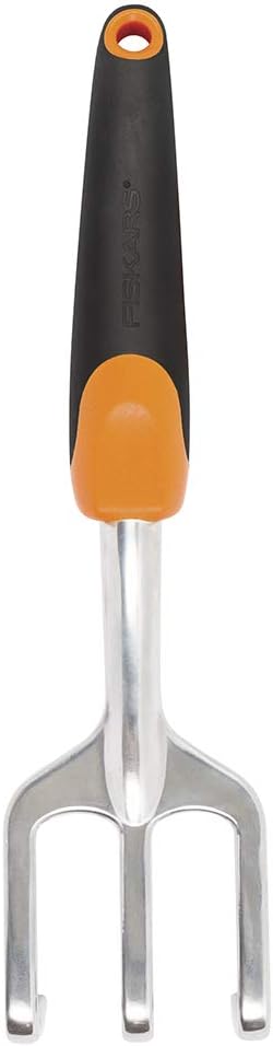 Fiskars 384240-1001 384240-1007 Cultivator, Multicolor : Hand Tillers : Garden & Outdoor