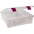 Amazon.com: Creative Options File Tub Scrapbooking Storage Box, Clear ...