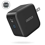 USB C Charger, CHOETECH 61W Power Delivery Fast Charger [PD 3.0 & GaN Tech] Type C Foldable Wall Charger Compatible with iPhone 11/Pro/Pro Max, MacBook Pro/Air, iPad Pro, Dell XPS, Pixel 4 and More