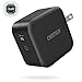 USB C Charger, CHOETECH 61W Power Delivery Fast Charger [PD 3.0 & GaN Tech] Type C Foldable Wall Charger Compatible with iPhone 11/Pro/Pro Max, MacBook Pro/Air, iPad Pro, Dell XPS, Pixel 4 and More
