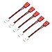 CHEERSON HOBBYTIGER 3.7V 1200mAh Lipo Battery 25C ( 5PCS ) + 5 in 1 Batteries Charger for SYMA X5HW X5HC RC Quadcopter