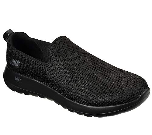 Skechers mens Go Walk Max-Athletic Air Mesh Slip on Walking Shoe,Black,9.5 EEE US