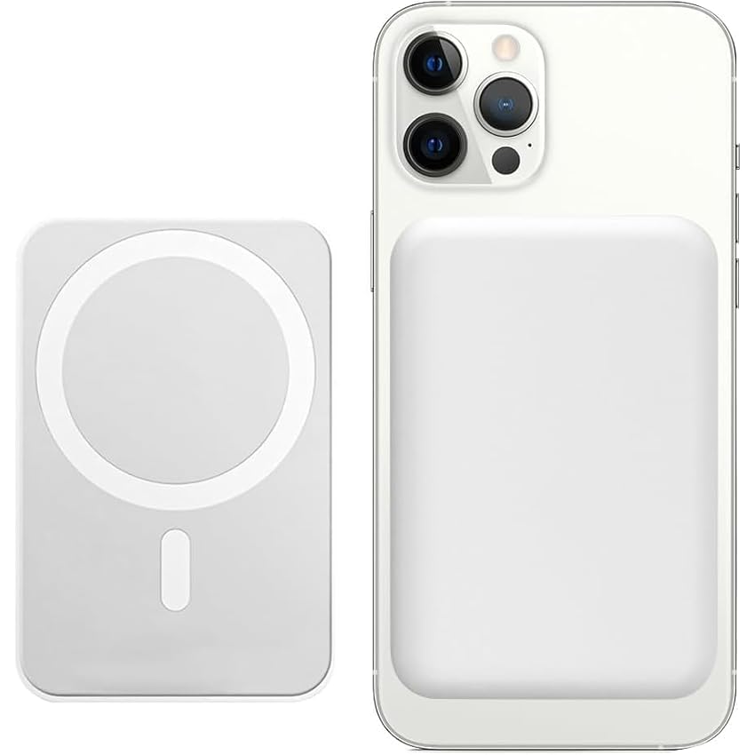 Power Bank Magnetico 10000mAh, Wireless Caricatore 20W Ricarica Rapida Powerbank
