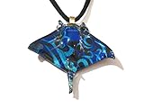 Handmade Manta Ray Stingray Art Glass Blown Sea