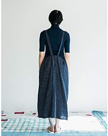Amazon Co Jp Fog Linen Work フォグリネンワーク Maria Dress George マリア エプロンワンピース ジョージ Lwa228 Nst F ジョージ Nst ファッション
