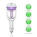 Car Humidifier, econoLED Mini Air Purifier Aroma Diffuser Air Freshener Purifier Aromatherapy Mist Maker with 180 Degree Rotation, Suit for Water Soluble Essential Oils Protable Diffuser (Purple)