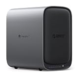 ORICO HS500 NAS Storage, AI Album and Virtual Machine, Flexible RAID Setup, 5* HDD Slot, 2 * M.2 NVMe SSD Slot, 2 * 2.5 GbE, 4K HDMl, Network Attached Storage (Diskless)