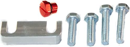 Chevy GMC Duramax Fuel Filter Housing Aluminum Spacer kit and Billet Bleeder 01-16