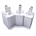 Wall Charger, INEER 3PCS 1Amp USB Port Micro USB Power Adapter Home Wall Charger Plug for iPhone 7/7 Plus 6/6s Plus 5 5S SE Samsung Galaxy S5 S4 S3 and More USB Devices